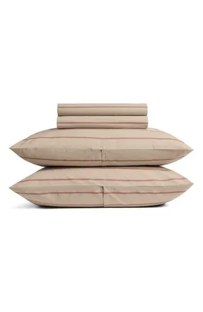 Parachute Brushed Cotton Sheet Set in Latte/cinnamon at Nordstrom, Size Queen