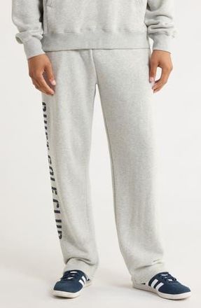 Quiet Golf Stencil Logo Cotton Sweatpants in Ash at Nordstrom Rack, Size Xx-Large