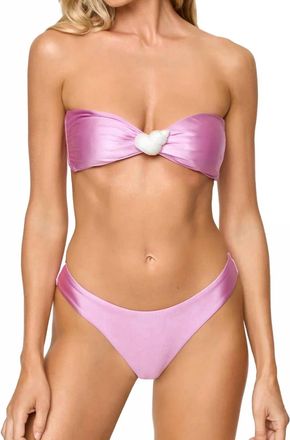 L*Space Rocky Bikini Bottoms In Mauve