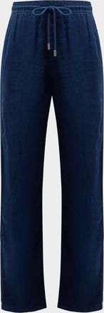 Vilebrequin Pacha Drawstring Linen Pants