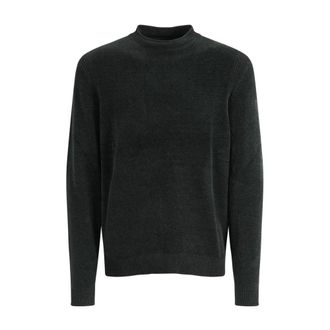 Roberto Ricci Design Velvet Round Knit - Heren - Truien - Groen - Maat: XL Velours
