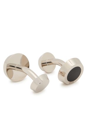 BOSS Boss Simony Logo-engraved Cufflinks - Silver - One Size