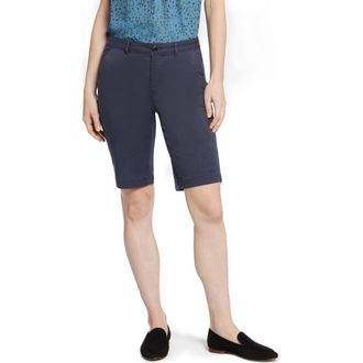 NYDJ Bermuda Shorts in Oxford Navy at Nordstrom, Size 00