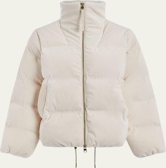 Varley Brackley Corduroy Puffer Jacket