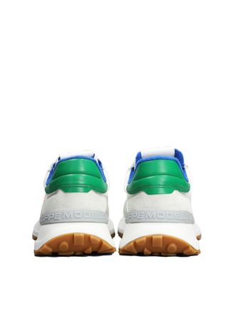 Philippe Model Mens Antibes Low Sneakers White Shoes >