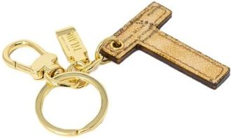 Alviero Martini 1A Classe Leren T Charm Sleutelhanger - Dames - Sleutelhangers & Tashangers - Beige - ONE Size - Katoen - Accessoires