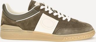 Valentino Garavani Sneakers Low Top Upvillage in crosta e vitello nappato Man 39.5
