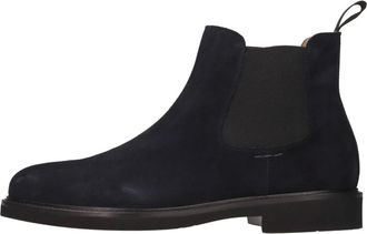 Rossano Bisconti Stivaletti in camoscio stile Beatles - - Shoes - Uomo - Blu - 44 EU
