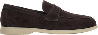 Estro & Luminara Klassieke Loafers - Heren - Loafers - Bruin - 41 EU - Leer - Schoenen