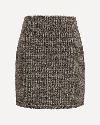 Fabiana Filippi Tweed Mini Skirt Female 44