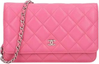 Chanel Pre-owned Wallet ON Chain - - Pre-owned - Donna - Rosa - ONE SIZE