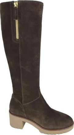 DL Sport Stijlvolle Laars Accessoires - Dames - Hoge Laarzen - Bruin - 38 EU - Schoenen