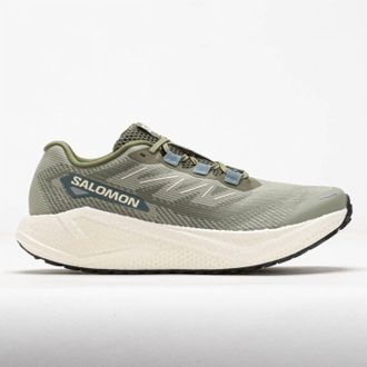 Salomon Mens Aero Blaze 3 Grvl Running Shoes In Tea/vinilla Ice/deep Lichen Green