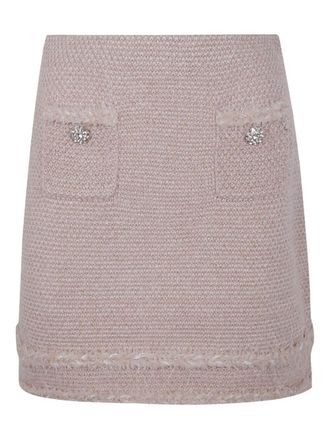 Blugirl Mouline Knit Twig Skirt