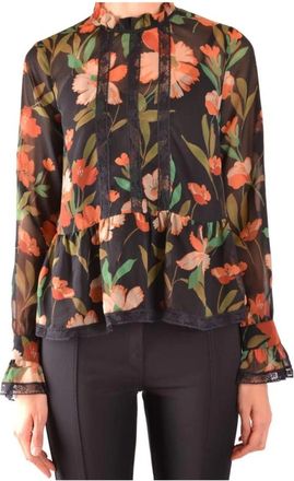 Twinset Dames Shirt - Dames - Blouses - Veelkleurig - L - Polyester - Overhemden