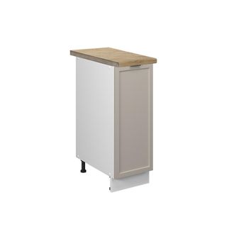 Vicco Armario De Farmacia Fame-line, Grisbeige, 30 Cm, Et Roble, Vicco