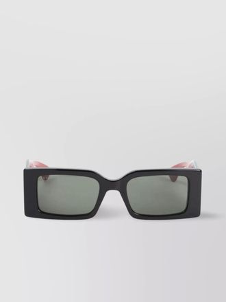 Gucci rectangular acetate sunglasses