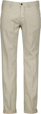 Mason's Torino Style Chino - Heren - Chinos - Beige - L - Katoen - Broeken