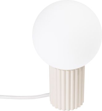 Sollux Lighting Design Tischlampe Halo ø 12x19 cm - Beige