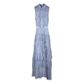 Elisabetta Franchi Mujer, Vestidos, Azul, Talla: S