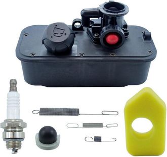 OEM Reservoir Con Carburador - Para Motores De 4 Tiempos Briggs Stratton Serie 9xxx Y 10xxx - Compatible 9b900 9t700 10a902 - Juego Completo