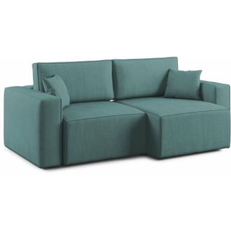 Divani.Store Divani.store - Morfeo Divano in tessuto impermeabile 180 cm petrolio