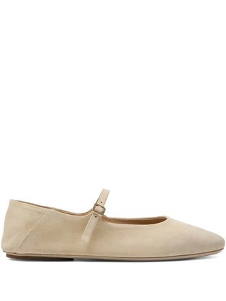 Mars&egrave;ll Strascico buckle-strap ballet flats - Neutrals