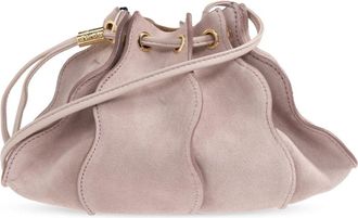 Ulla Johnson Adria Small Crossbody - Dames - Schoudertassen - Roze - ONE Size - Leer - Tassen