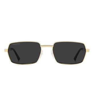 Dsquared2 Sunglasses D2 0192/S J5 G Gold/Dark Gray Men