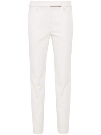 Brunello Cucinelli cigarette trousers - White