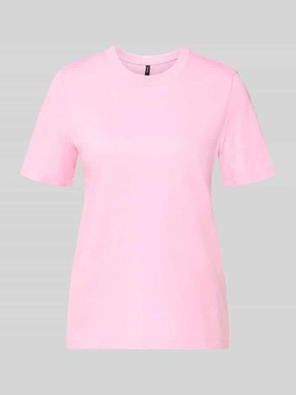 Vero Moda Regular Fit T-Shirt aus reiner Baumwolle Modell PAULINA in Pink, Gr&ouml;&szlig;e XL