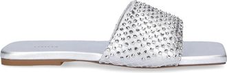 Le Silla Gilda Kalb Leren Slides - Dames - Sandalen - Grijs - 36 EU - Schoenen