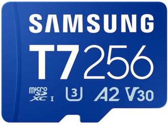 Samsung Tarjeta De Memoria Samsung P7 256gb Microsd Xc/ Clase 10/ 170mbs