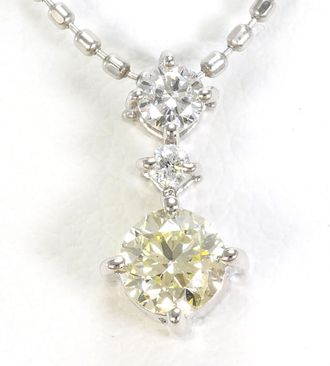 C&A Unbranded Platinum yellow Platinum 850 Platinum 900 Necklace (Pre-Owned)