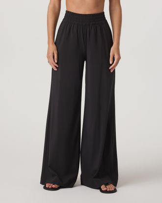 Vuori Clothing Villa Wideleg Pants - Shorts | Black | XS, Size Extra Small