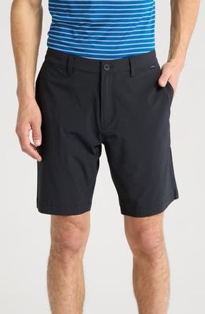 Travis Mathew Lucky Hand Chino Shorts in Black at Nordstrom Rack, Size 36