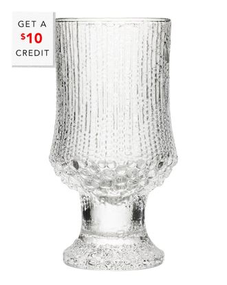 iittala Ultima Set Of Two 11.5Oz Thule Goblets With $10 Credit