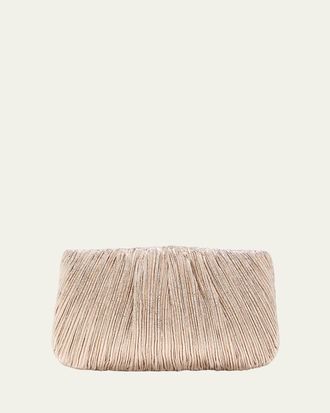 Loeffler Randall Brit Pleated Flat Clutch Bag