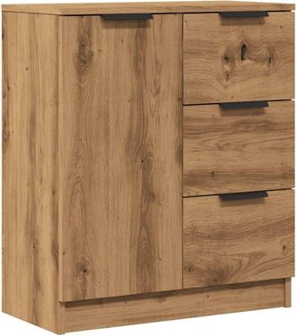 vidaXL Sideboard Artisan Oak 60x30x70 cm Engineered Wood Vidaxl