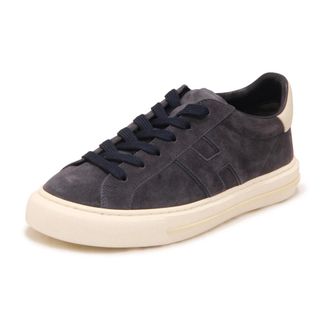 Hogan H691 Allacciato H - Heren - Schoenen - Blauw - Maat: 40 EU Leer