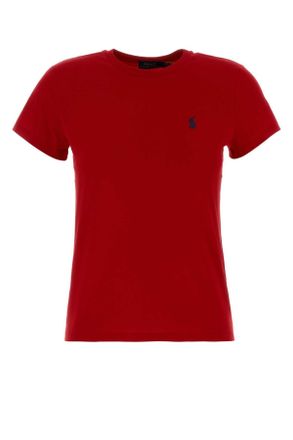 Polo Ralph Lauren Red Cotton T Shirt