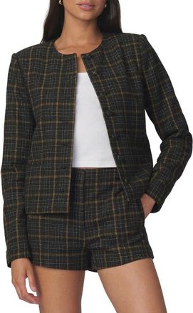Joe's The Scottie Plaid Jacket in Moss Multi Plaid at Nordstrom, Size X-Small