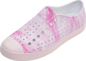 Native Jefferson Printed Slip-On Sneaker in White/Milk Pink/Pink Clouds at Nordstrom Rack, Size 11
