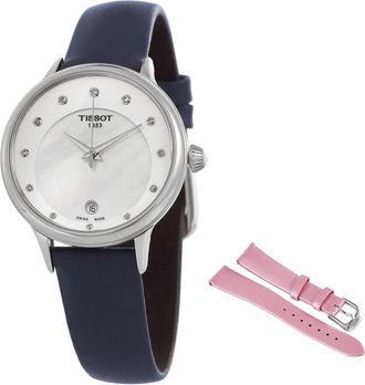 Tissot Odaci-T Quartz Diamond White Mother of Pearl Dial Ladies Watch T133.210.16.116.00