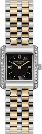 Olivia Burton Berkley Square Quartz Bracelet Watch, 21mm in Black at Nordstrom
