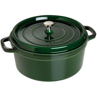 Staub Cacerola/cocotte De Hierro Fundido, 26 Cm De Di&aacute;metro, 5 L, Verde Albahaca