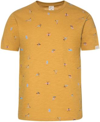 Protest T-Shirt PROTEST T-SHIRT PRTEGONIA, Herren, Gr. XXL, gelb (tumericgelb), Obermaterial: 100% Baumwolle CO., Shirts T-Shirt