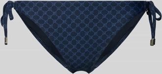 Joop Bikini-Slip mit seitlicher Schn&uuml;rung Modell Cortina Beach in Dunkelblau, Gr&ouml;&szlig;e 36