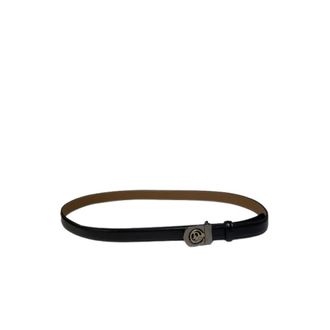 Dior Pre-owned Leren Riem - Dames - Vintage Accessoires - Zwart - ONE Size - Leer - Vintage