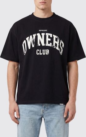 Represent T-shirt vintage in cotone con logo stampato e spalle cadute